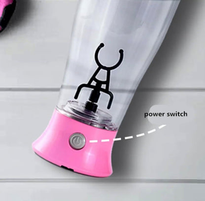 AnyBlend e-Bottle Shaker - Bright Pink